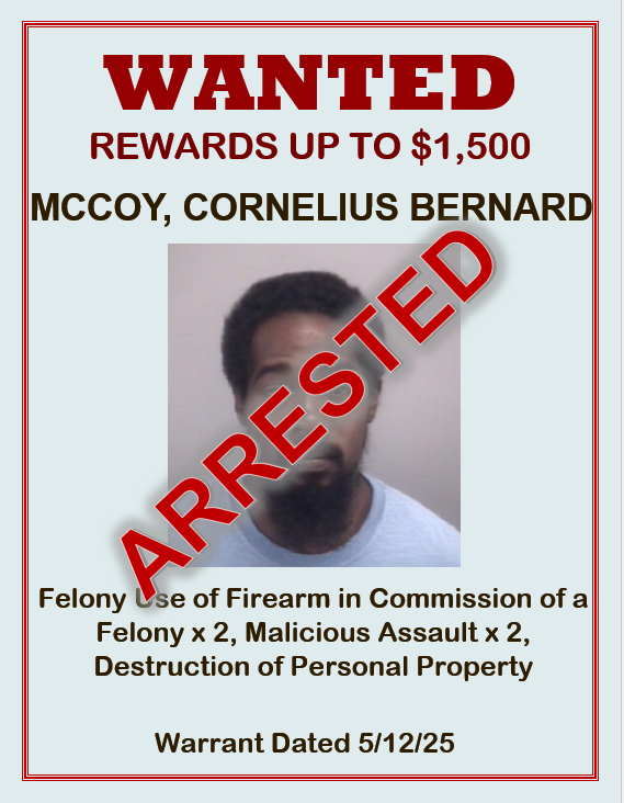 McCoy, Cornelius